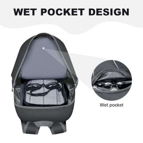 MIYCOO Backpack - Ultra Lightweight Packable Backpack for Travel Camping, Hiking Back Pack Waterproof Foldable Daypack for Men Women Grey - color: Grey