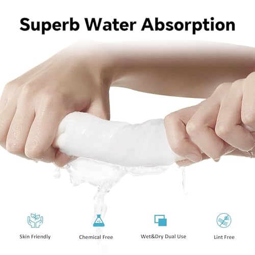 Cottonessence Premium Compressed Towels (90 count) - 30 Count (Pack of 3), 9.4" x 11.8", Portable Cotton Wipes Tablets, Individually Wrapped Coin Tissues for Travel Camping Hiking Outdoor Beauty Salon - size: 30 Count (Pack of 3)