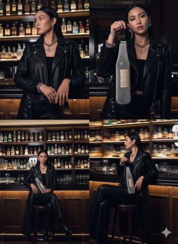 Munyee Hua Rhinestone Jeweled Bottle Wine Bag Reusable Tote Carrier Crystal Mesh Evening Purse with Ring Handle Gift Bags Carrier for Birthday Picnic Party Wedding (Black Handle White Rhinestone) - color: Black Handle White Rhinestone