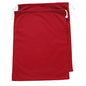 100% Cotton Canvas Travel Laundry Bag, 2-Pack (Large, Burgundy) - color: Burgundy, size: Large