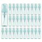 Tekson 30PCS Soap Foam Bottle (2 oz), Empty Travel Foaming Lash Shampoo for Cleanser, Dispenser (Green) - color: Green, size: 30pcs