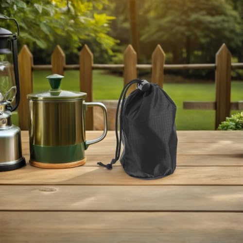 SOIMISS 2PCS Waterproof Raincoat Carrying Bags - Drawstring Storage Pouch Case - Rain Poncho Organizer - Rain Gear Pocket Bags for Cycling Hiking Camping Travel