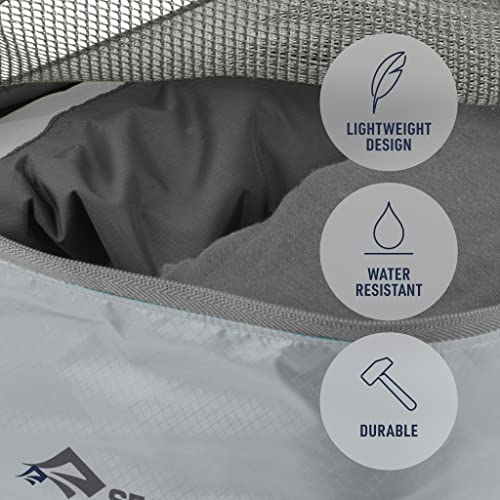 Sea to Summit Travelling Light Garment Mesh Bag Packing Organizer, Small, HighRise Grey - color: HighRise Grey, style: Small