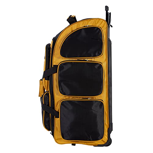 Travelers Club Xpedition 30 Inch Multi-Pocket Upright Rolling Duffel Bag - color: Arrowwood