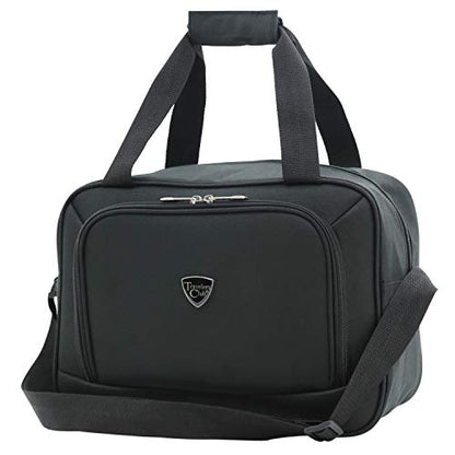 Travelers Club Chicago Hardside Expandable Spinner Luggage, Black, 3 Piece Set - color: Black, size: 3 Piece Set