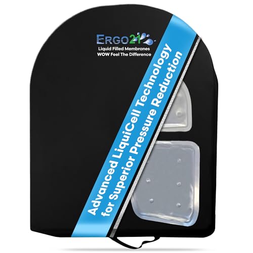 ERGO21 Lumbar Pillow Lower Back Support Cushion for Back Rest, Good Posture, Spine Pain, Long Sitting Hours at Chair, Office, Car Seat, Wheelchair, Large (18" W x 24”x 1.5”) - size: Lumbar Large - 24" x 18" x 1.5"