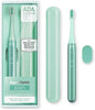Aquasonic Icon ADA-Accepted Rechargeable Toothbrush | Magnetic Holder & Slim Travel Case | 2 Brushing Modes & Smart Timers | Gentle Micro-Vibrations (Mint) - color: Mint