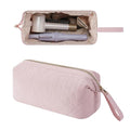 RSRSLEII Large Quilted Hair Tools Travel Bag,Waterproof Hair Styling Accessories Storage Case for Flat Irons,Straightener,Curling Iron,Hair Dryer,Dyson Airwrap Travle Bag (10 Solid Pink) - color: 10 Solid Pink