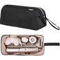 KarSyon Shark Flex Style Case for Dyson Airwrap Hair Dryer Brush Revlon Hair Tools Travel Bag Carrying Case Flat Curling Iron Organizer (Black) - color: Black