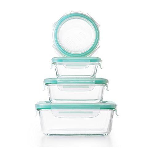 OXO Good Grips Smart Seal Airtight Container 12 Piece Glass Container Set - size: 12-Piece