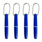 4PCS Reusable Dental Picks Kit Portable Teeth Stain Plaque Remover with Keychain with Keychain Tooth Erasers Tartar Eraser Tool Set for Travel, Pets & Oral Hygiene, Blue - color: Blue(pack of 4)