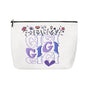 Mimi Gigi Makeup Cosmetics Bags Gifts for Grandma Nana Travel Toiletry Bag from Granddaughter Grandson Nana Granny Makeup Pouch Grandma Grandmother Birthday Small Canvas Storage Bag Gifts - color: Gigi