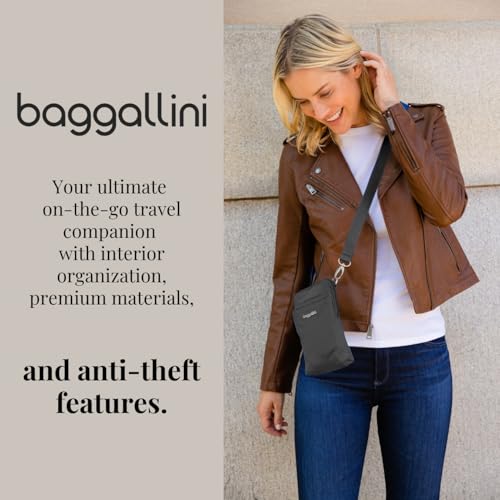 Baggallini Women's Securtex Anti-theft Activity Crossbody Bag - color: Moss