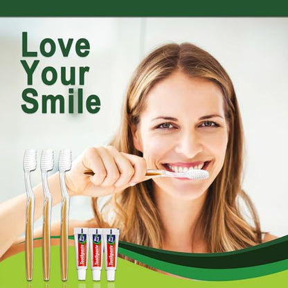 100 Pack Disposable Toothbrushes with Toothpaste Bulk Individually Wrapped, Travel Toothbrushes with Medium Soft Bristle, Manual Travel Toothbrush Kit for Adults, Kids - size: 1 Count (Pack of 100)