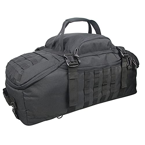 Greencity Travel Duffel Bag for Weekend Overnight Bag Waterproof Small Large for Men Women 30L 45L 85L Black - color: Black, size: 30L,(19x10x8)Inches