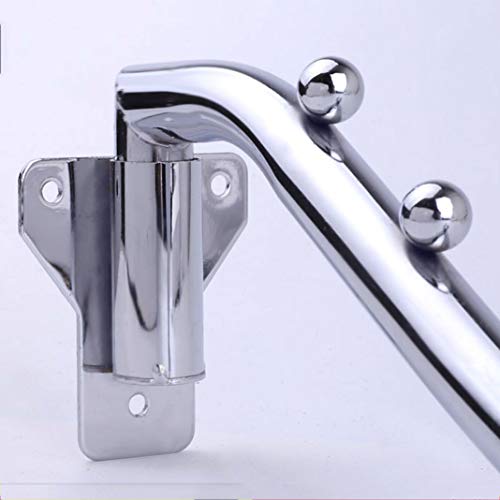 2 PCS Wall Mount Laundry Hanger Dryer Rack, Wall Mounted Folding Clothes Rack, Stainless Steel Drying Rack with Swing Arm Holder Clothes Hanging Rail Rod Garment Hooks Space Saver Closet Organizer - size: 7 HOOKS x 2