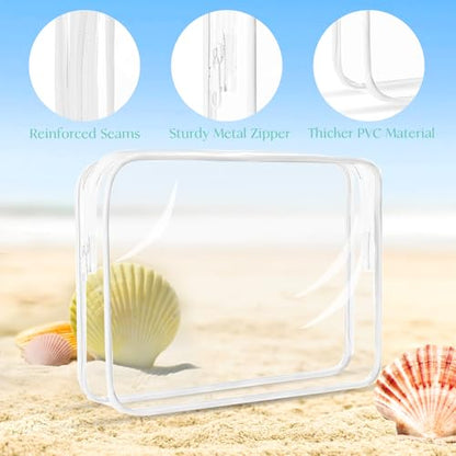 Travel Shampoo Bottles 5 pcs 3.4oz TSA Approved Travel Bottles for Toiletries Travel Size Bottles Leak Proof Empty Lotion Containers with Flip Cap Small Plastic Squeeze Bottlesp-Clear - color: Clear