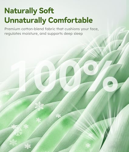 MUSICOZY Sleep Headphones Breathable Bluetooth Headband 3D Sleeping Headphones, Wireless Music Eye Mask Sleep Earbuds for Side Sleeper Women,Men Office Air Travel Cool Tech Gadgets Unique Gifts Green - color: Green
