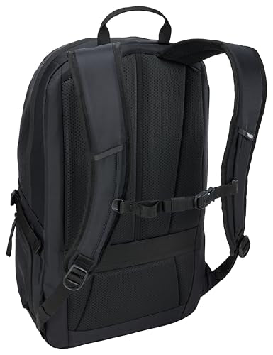 Thule EnRoute 21L Backpack, Fits 16" Laptop and Tablet, Internal mesh Zipper Pockets, Side Bottle Pocket, Quick Access Side Zipper - color: Black New, size: 21L