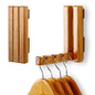 Clothes Drying Rack Wall Mounted, Foldaway Clothes Rail - Multi-Functional Organizer for Laundry Rooms, Hanging Decor, Bathrooms - Adds a Modern Touch to Your Space, Durable and Space-Saving Solution