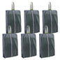 BeeGreen Grey Shoe Organizer Set - 6 Pack Shoe Bags For Travel with Zipper Closure and Handle,Stylish and Portable Nylon Shoe Storage for Men and Women's Travel Gifts and Home Storage - style: Grey