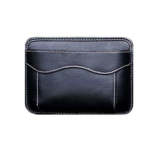 Car Side Pocket Organizer, Auto Seat Pockets PU Leather Pen Phone Holder Tray Pouch Used for Car Door, Window, Console, Seat -Fits to Organize Document, Registration, Notepad, Gadgets, Pen