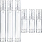 6pcs Airless Travel Pump Bottle, Empty Refillable Vacuum Pump Bottle, 5ml 15ml Plastic Press Lotion Travel Container for DIY Cosmetic Foundation Toiletries- Clear - color: Clear-6pcs-5,15ml