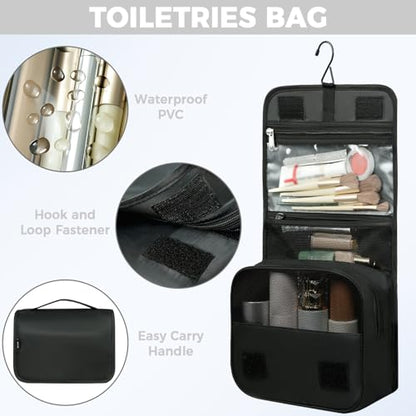 BAGAIL 4 Set/6 Set/8 Set Compression Packing Cubes Travel Accessories Expandable Packing Organizers (Half Mesh, 8-Jet Black) - color: 8-Jet Black, style: Half Mesh