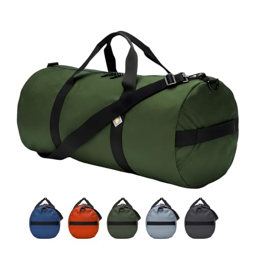 75L Hauler Duffel Bag, Heavy-Duty Gear Bag, 1050D Tuff Cloth, Diamond Ripstop, Reinforced Stitching - Green (14" x 30") - color: Forestry Green, size: 14" x 30" (75 Liters)