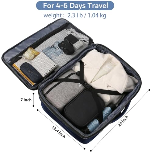 MATEIN Extra Large Mens Travel Backpack Carry on, Expandable Traveling Backpack for Men Airline Approved, Water Resistant Business Casual Daypack, Traveler Gift, Blue - color: Blue, size: XX-Large