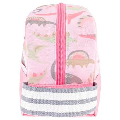 Stephen Joseph, Kids Toiletry Bag, Boys and Girls Toiletry Kit, Travel Bag - color: Pink Dino