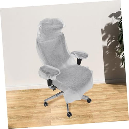 Zerodeko Disposable Seat Cover Set for Cars and Airplanes Thickened Protective Seat Protector for Automotive and High-Speed Train Travel Waterproof and Dustproof Chair Covers