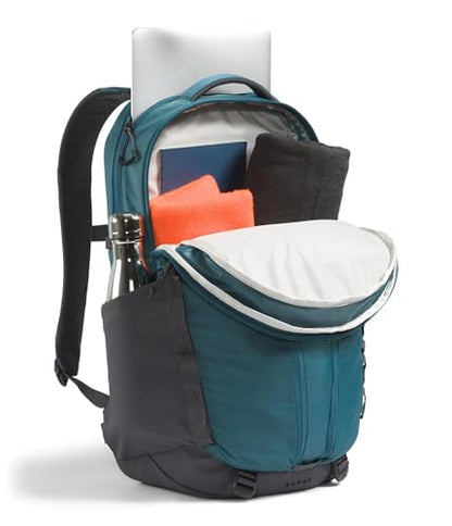 THE NORTH FACE Surge Commuter Laptop Backpack | Daypack With Water Repellent Finish, 16" Laptop Sleeve, Reflective Details - color: Space/Anthracite Grey, size: One Size