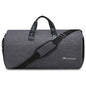 Modoker Convertible Garment Bag with Shoulder Strap, Carry on Garment Duffel Bag for Men Women - 2 in 1 Hanging Suitcase Suit Travel Bags, Black - color: Black