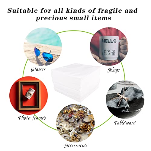 Moving supplies,200Pack Cushion Foam Pouches, Packing Supplies for Moving, Packing, Transportation and Storage, Incidental 120Fragile Stickers (14X14, 12X12, 12X7.5, 7.5X7.5) - color: 14X14, 12X12, 12X7.5, 7.5X7.5