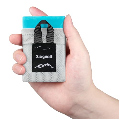 Pocket Picnic Blanket for 1-2 Persons, 43.3x55.12″(2.54oz) Super Light Compact Beach Blanket, SandProof Waterproof Portable Beach Picnic Mat for Outdoor Hiking Camping Travel Festival(Blue) - color: B Blue (Grey Pack)