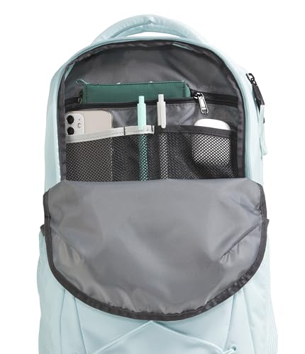 The North Face Women's Jester Everyday Laptop Backpack - Commuter Travel Bag, Laptop Sleeve, Water-Repellent, Ice Blue/TNF Black, One Size - color: Ice Blue/Tnf Black