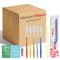 Bulk Hygiene Kits for Homeless,Disposable Toothbrushes with Toothpaste and Comb for Homeless Individually Wrapped，Basic Toiletry Kits Travel Size Shampoo And Body Wash For Hotel,Air Bnb Charity(100) - size: 1 Count (Pack of 100)