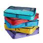 Packing Cubes Travel Storage Set, 5 Piece Luggage Organizer Bags, Multi-Color Compression Bags for Clothes, 15.7x12.2x3.9 Inch