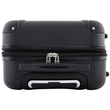 Travelers Club Chicago Hardside Expandable Spinner Luggage, Black, 22" Carry-On - color: Black, size: 22" Carry-On