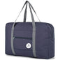 For Spirit Airlines Personal Item Bag Foldable Travel Duffel Bag Tote Carry on Luggage Duffle Overnight for Women and Men - color: 1112 Dark Blue
