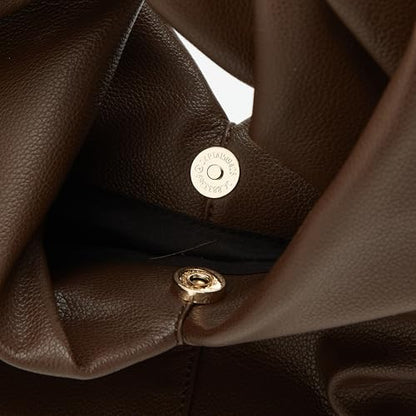 Slouchy Suede Crescent Crossbody Purses Women Cute Hobo Bags Trendy Satchels Underarm Shoulder Bag Travel Tote Handbag 2026 - color: D Pu Dark Coffee-have Strap