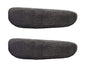 Car Console Covers Plus Pair of Fleece Armrest Covers Designed for Honda Pilot 2016-2022 for Pull Down Armrests Made in USA Dark Gray - color: GRAY