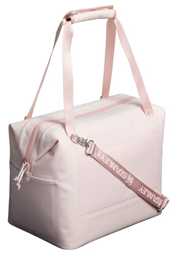 Stanley All Day Julienne Soft Cooler Bag and Lunch Box | Insulated Travel Bag with Zipper | BPA-Free - color: Rose Quartz, style: Max