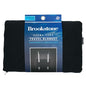 Brookstone Travel Blanket - Super Soft Fleece Throw Blanket with Foot Pocket, Lightweight & Compact Travel Blanket, Plane & Road Trip Essentials, Black Foot Pocket - color: Black Foot Pocket