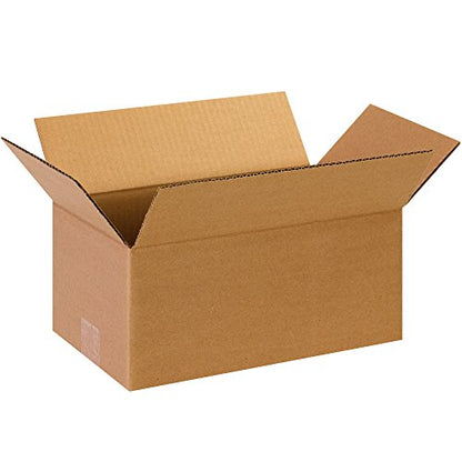 TAPE LOGIC 12 x 5 x 5 Corrugated Cardboard Boxes, Long 12"L x 5"W x 5"H, Pack of 25 | Shipping, Packaging, Moving, Storage Box for Home or Business, Strong Wholesale Bulk Boxes - size: 12" x 5" x 5"