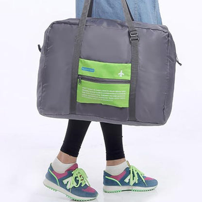 Travel Bag Spirit Airlines Personal Item Bag 18x14x8 Foldable Travel Duffel Bag Tote Carry on Luggage Duffle Overnight for Women and Men (Green) - color: Green