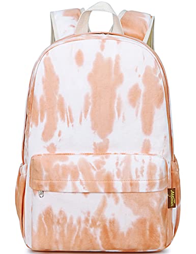mygreen Kids Backpack, Kawaii Girls Backpack for School Ages 8-12 - color: Orange, Multicolor, 15 Inch Laptop