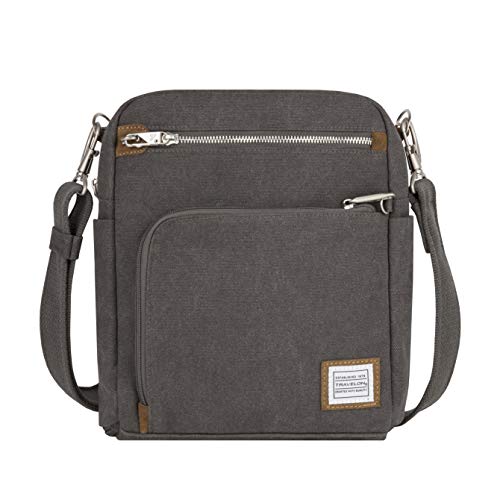 Travelon Anti-Theft Heritage Tour Bag - color: Pewter, size: One Size