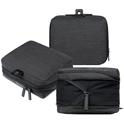 Nordace Travel Packing Organizers Set for Men and Women - 2x Packing Cubes & 1x Wash Pouch - Durable & Water Resistant (Black) - color: Black